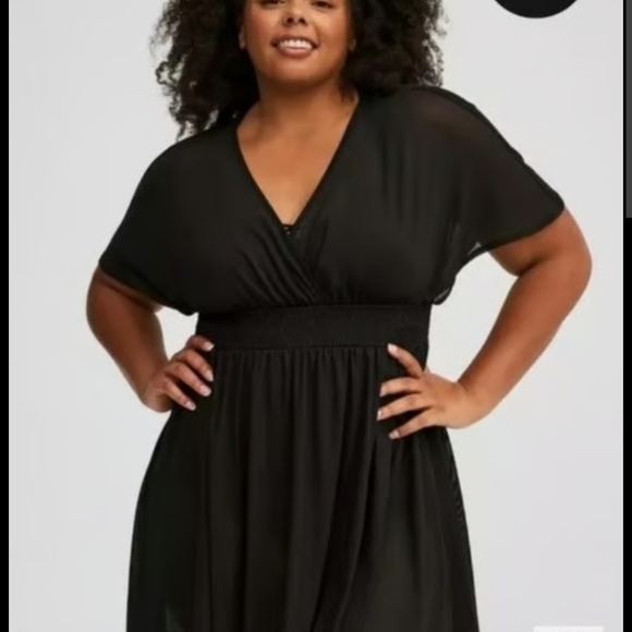 Torrid Sheer Swim Cover - Size 3 - Picture 1 of 6